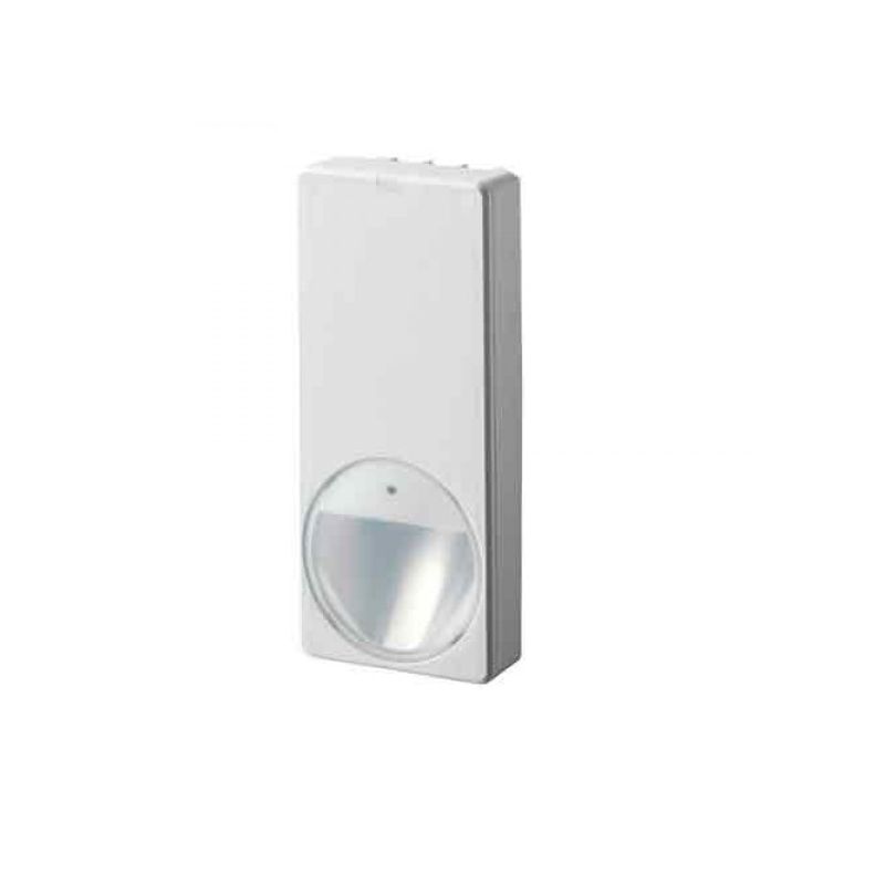 Détecteur de mouvement rectangulaire blanc